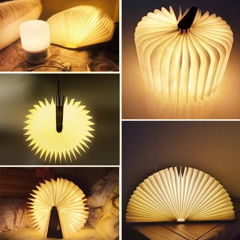 Folding Book Lamp