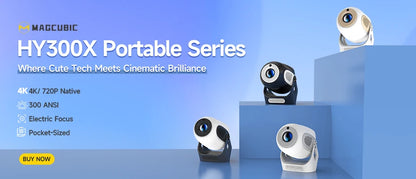 AuraBeam™ Portable Cinema Projector